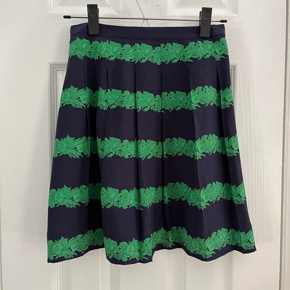 J. Crew striped beanstalk mini skirt- Size 00 - Picture 4 of 5